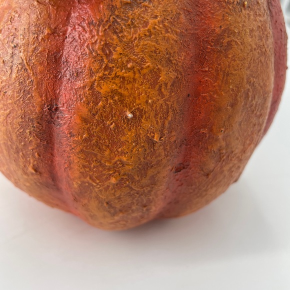 Halloween Owl Witch On Pumpkin Jack O Lantern 12" x 5" Retro Rustic Resin - Picture 13 of 13